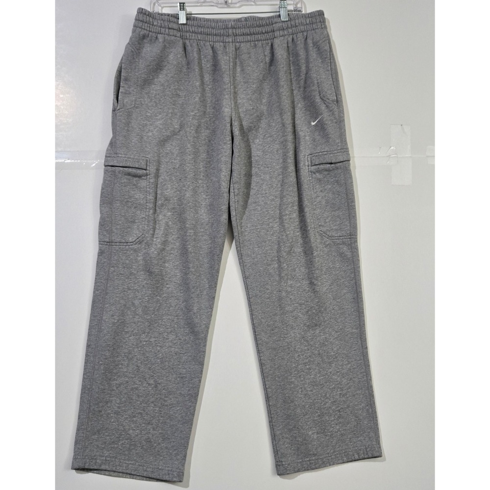 Nike Cargo Club Fleece Sweatpants Mens XL Athletic Sporty Loungewear Relaxed Gym